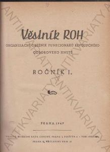 Věstník ROH 1947 roč. I.