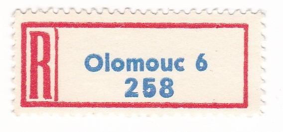 RN různé typy - pošta Olomouc 6 - 01