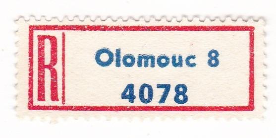 RN různé typy - pošta Olomouc 8 - 01