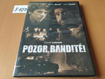 DVD Pozor, bandité 1986 NOVÉ Pavool F107
