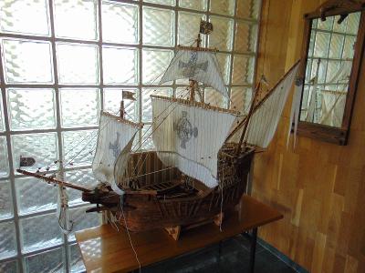 POUZE OSOBNÍ ODBĚR sada tří modelů Kolumbových lodí