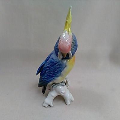 Porcelán papoušek - porcelán zn . ENS