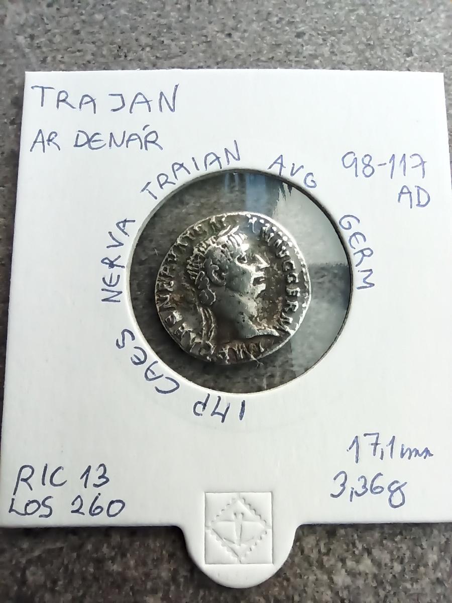 Trajan krásny dénar - Zberateľstvo