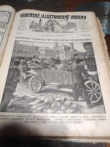 Sběratelské, Vídeňské ilustrované noviny 1913, Rakousko - Uhersko