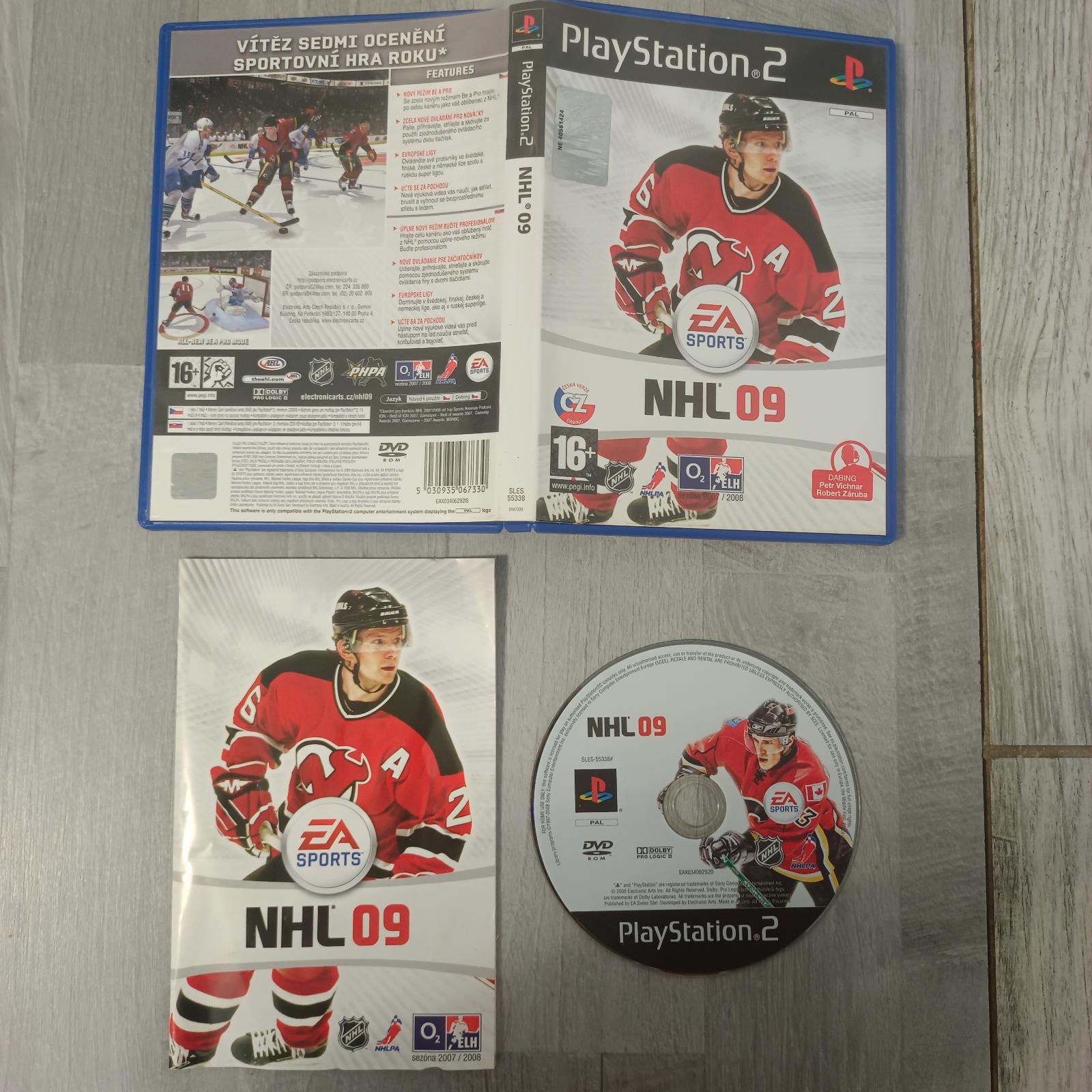 NHL 09 PlayStation 2 - Hry
