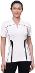 Dámske športové biele polo tričko s golierom JackSmith vel M (EU38/40) - Dámske oblečenie