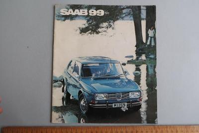 SAAB 99 - prospekt (1970)