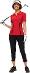 Dámske športové červené polo tričko JackSmith veľ M (EU38/40) - Dámske oblečenie