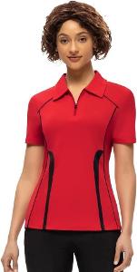 Dámske športové červené polo tričko JackSmith vel S (EU34/36)