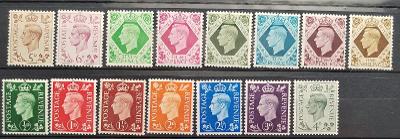 Velká Británie 1937-7 45£ Definitiva Jiřího VI.