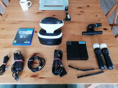 PlayStation VR PS4 - SONY Virtuální realita - komplet vč. MOVE + HRA