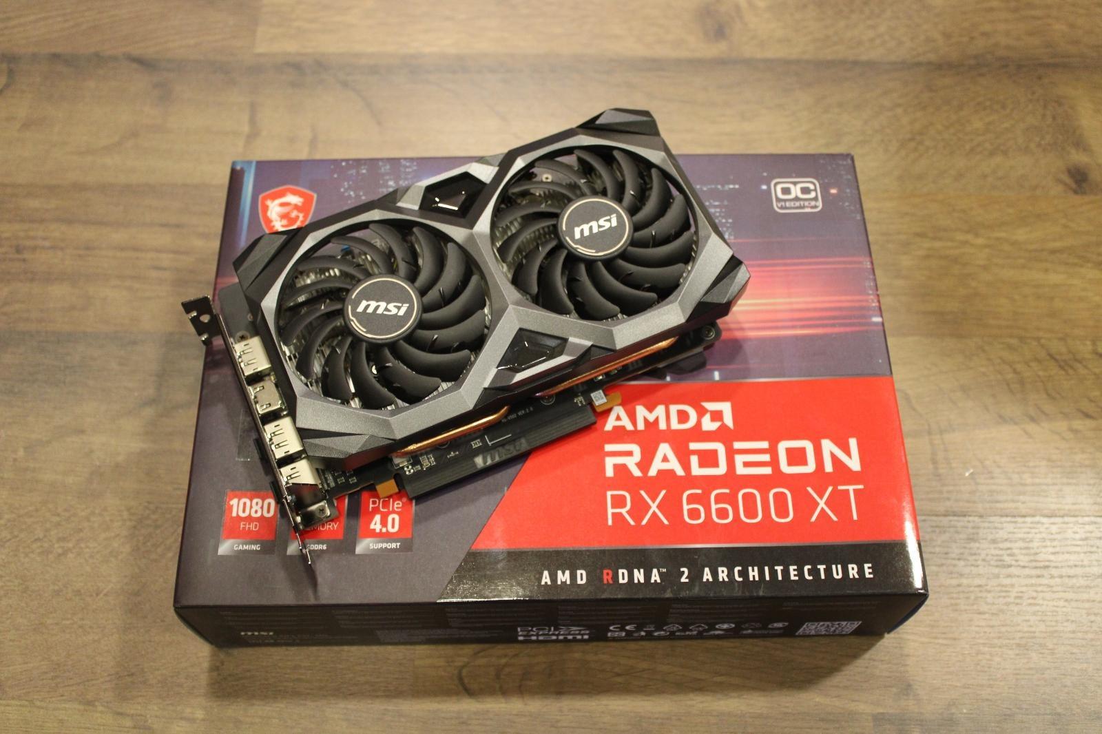 Grafická karta MSI AMD Radeon RX 6600 XT 8GB Mech 2x - Počítače a hry