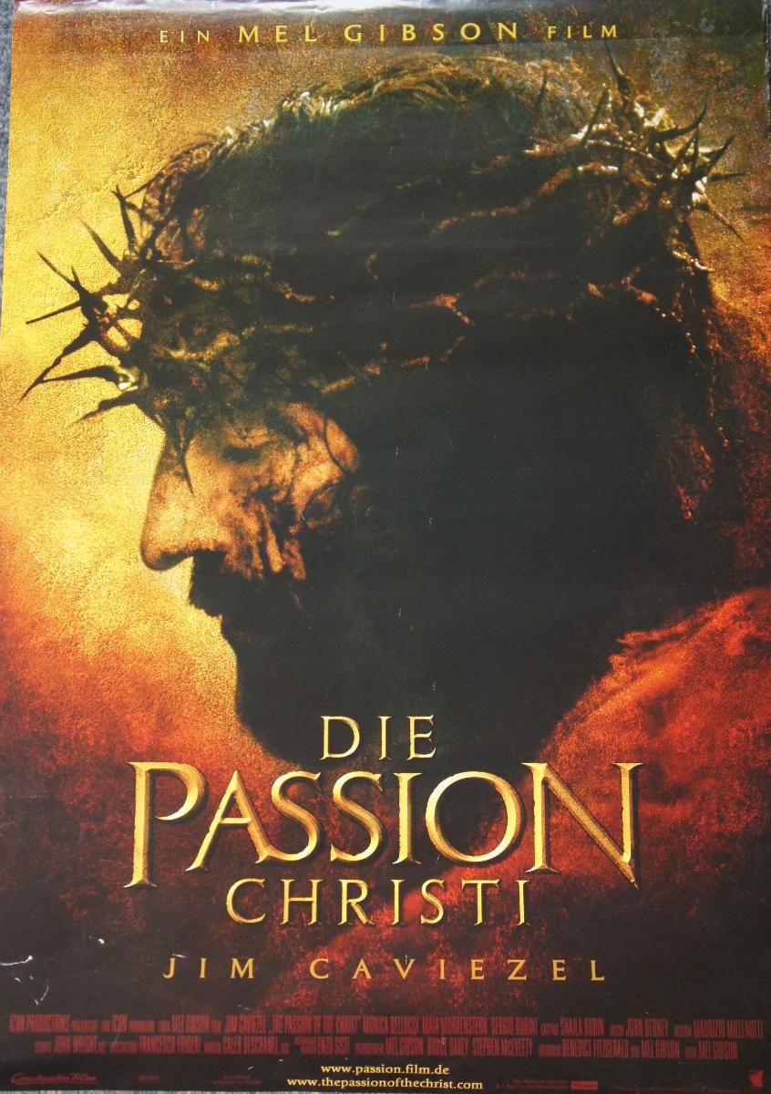 ORIGINAL FILM POSTER Passion Christi Réžia Mel Gibson - Hudba a film