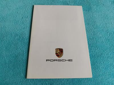 Prospekt Porsche výrobní program (1998), 16 stran, německy - plakát