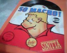 SINITTA-SO MACHO+SHOWDOWN-SP-1985. RARE ITALO DISCO.