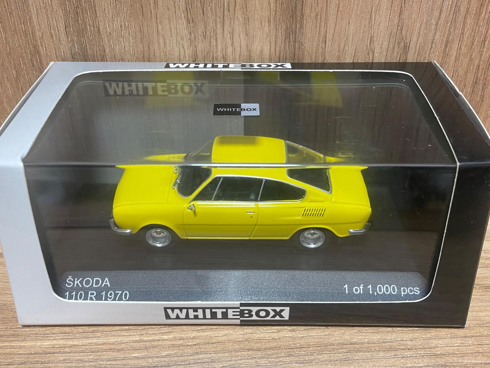 Škoda 110 R 1970 1:43 WhiteBox Limit 1000 ks - Modely automobilov