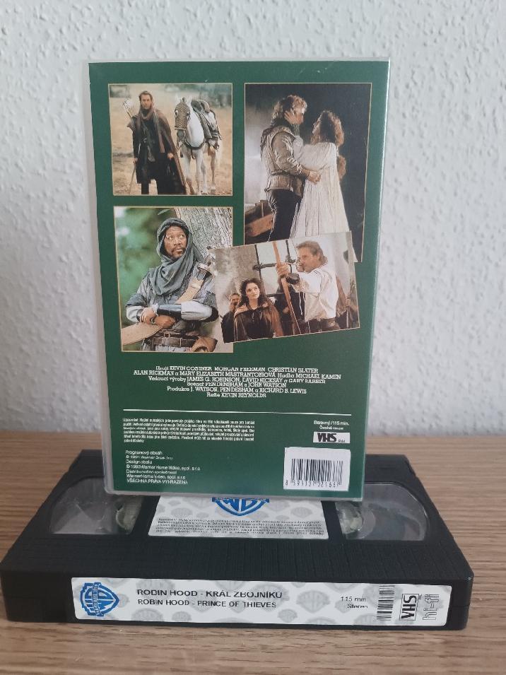 VHS kazeta / Robin Hood : Král zbojníků ( Kevin Costner )    - Film