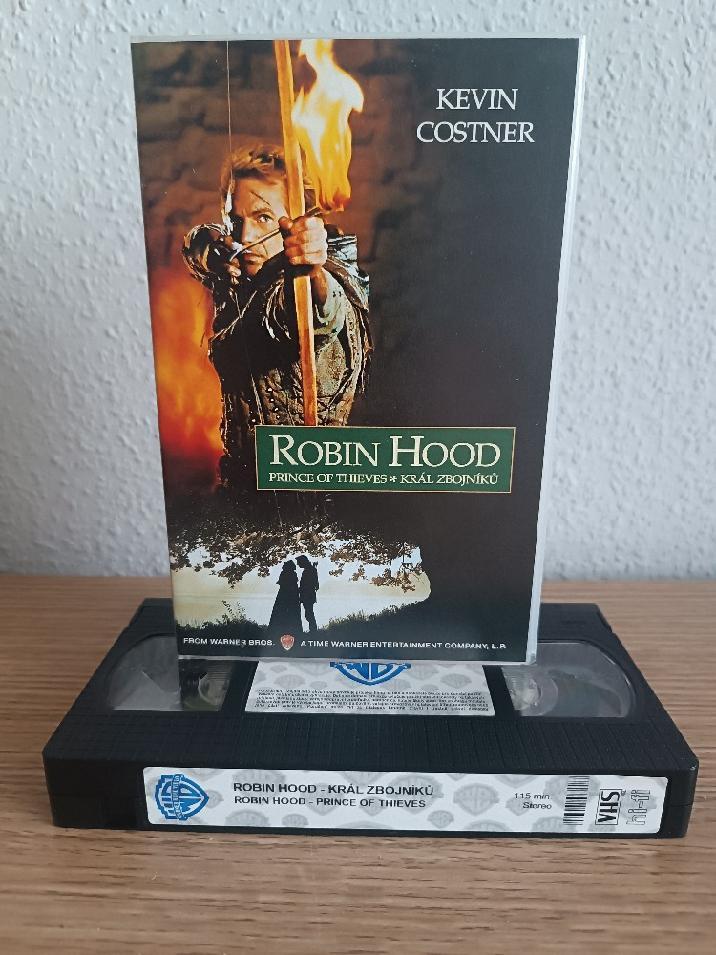 VHS kazeta / Robin Hood : Král zbojníků ( Kevin Costner )    - Film