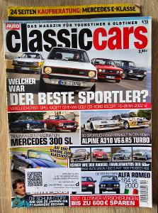 Auto Zeitung Classic Cars 4/2016, BMW, Mercedes, Renault Apine