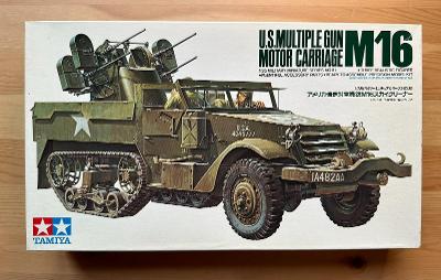 1:35 U.S. Multiple Gun Motor Carriage M16 - Tamiya