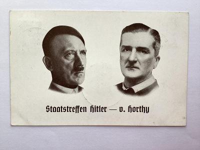 Stretnutie Hitler Horthy,pečiatky 1938