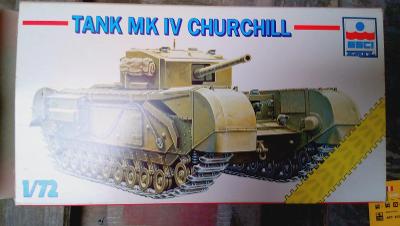 Tank MK IV CHURCHILL 1/72