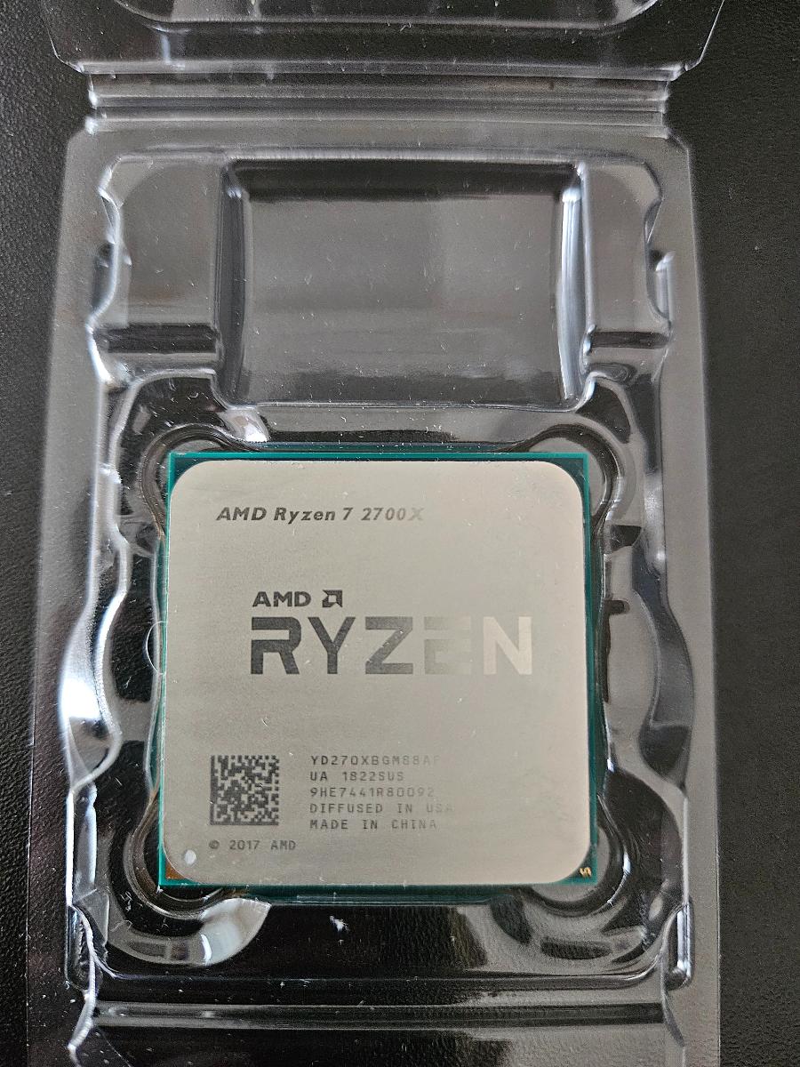 Procesor AMD Ryzen 7 2700X - AM4 - Počítače a hry