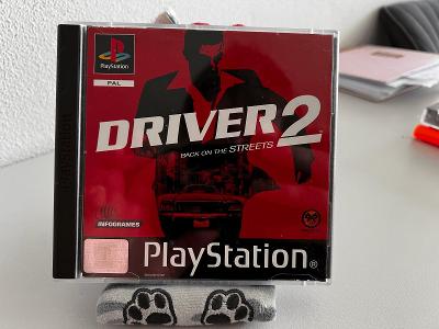 DRIVER 2, kompletní včetně reg. karty a letáčku PS1, PSX, Playstation 