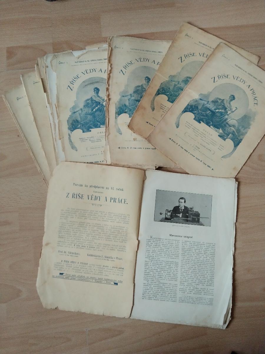 Časopis Z říše vědy a práce 1897 - Starožitnosti a umenie