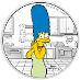 Strieborná minca - Simpsons - MARGE SIMPSON - 1 OZ - PROOF - COLOR - Numizmatika