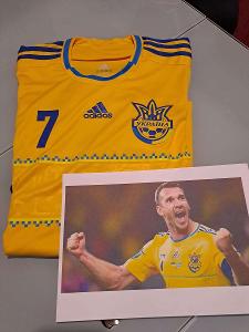autentický fotbalový dres Andriy Shevchenko 2011-2014 podpis X11627