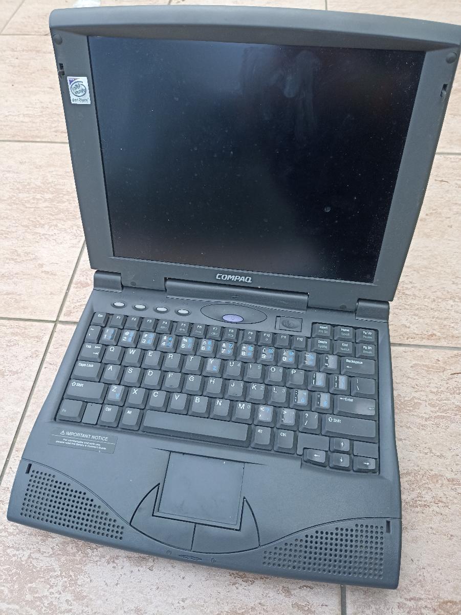 Notebook Compaq Armada 1572 na opravu Aukro