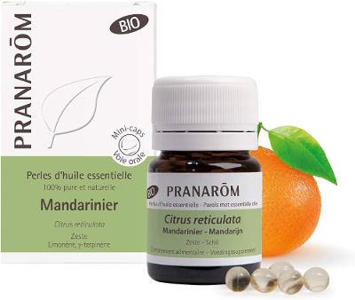 Pranaróm - Mandarin, Organická kůra, 60 perel