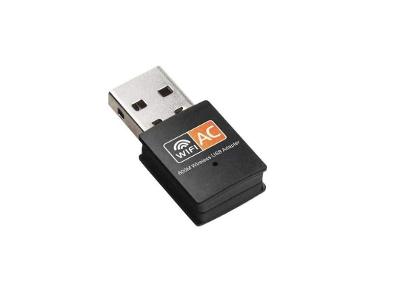 Nano WiFi USB 11AC Dual Band Adaptor 600MB/s 2.4/5GHz