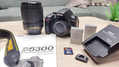 Nikon D5300 + 2x objektiv