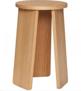 Dubová stolička Hübsch Split 55 cm