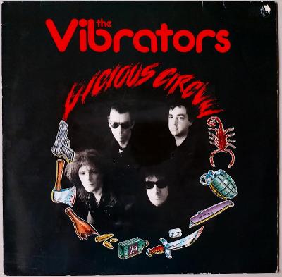 LP VIBRATORS - VICIOUS CIRCLE(1989) ORIG GER. Revolver Press EX++ TOP!