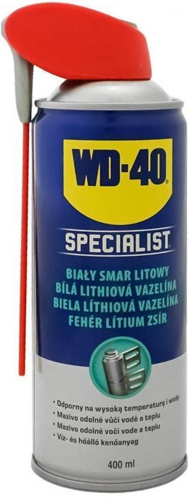 univerzální vazelína ve spreji WD-40 Specialist White Lithium 400 ml