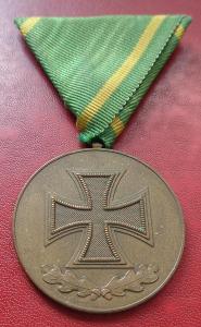 Rakousko. Spolek Tovaryšstva Radecký Bronzová Medaile za Zásluhy řád