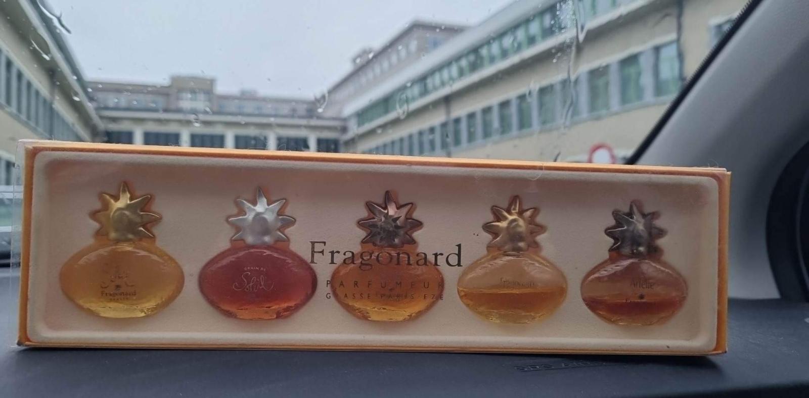 Fragonard Soleil set mini parfémov (5×7ml) - nekompletný - Vône