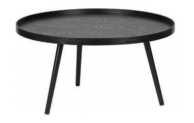 Černý borovicový konferenční stolek Mireli 78 cm