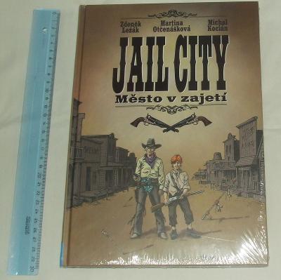 Jail City – Město v zajetí - western - součástí knihy je i desková hra