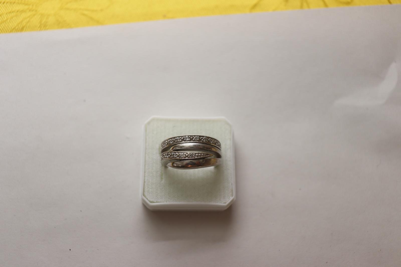 Strieborný prsteň 925, váha 12,19 g - Šperky