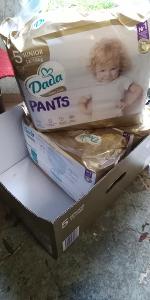 Dada plenky pants velikost 5, v ceně 3 balíky