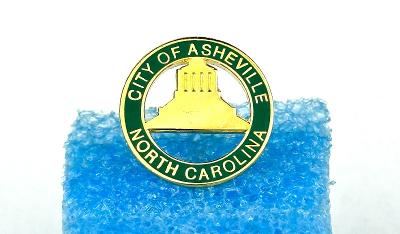 Odznak U.S.A. North Carolina City of Asheville
