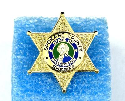 Odznak U.S.A. State of Washington Spokane county Sherif