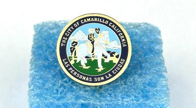 Odznak U.S.A. California City of Camarillo las personas son la ciudad
