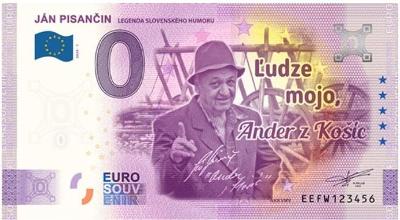 0 euro bankovka EEFW 2024-1 JAN PISANČIN - ANDER Z KOŠÍC