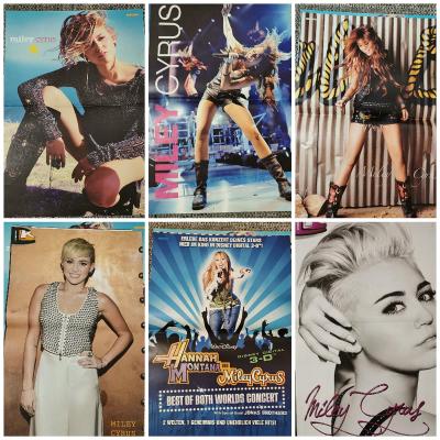 Sbírka 6 plakátů s Miley Cyrus