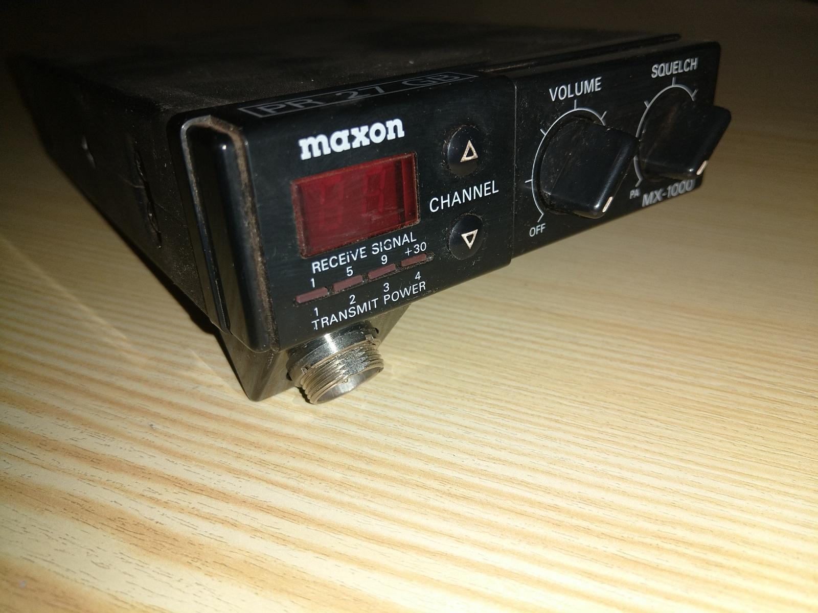 CB vysielačka Maxon MX-1000 na diely - undefined